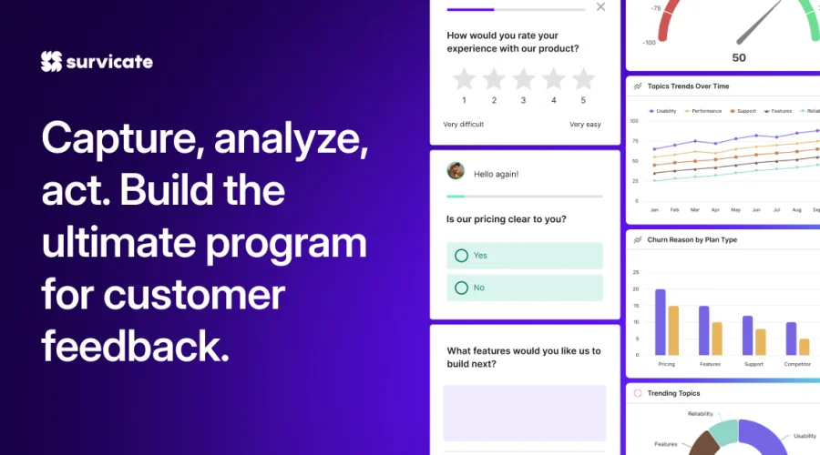 Survicate: Customer Feedback Platform