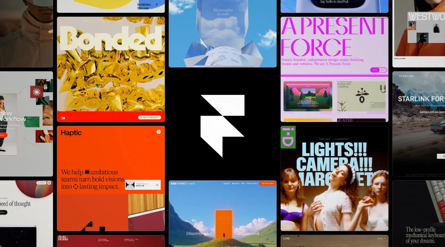 Framer: Create a professional website, free. No code website builder loved by designers.