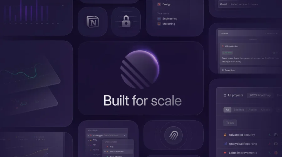 Built for scale – Linear 2022 Release