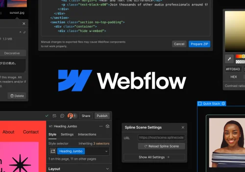 Webflow: Create a custom website | Visual website builder