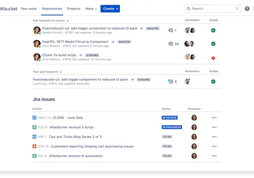 Bitbucket | Git solution for teams using Jira