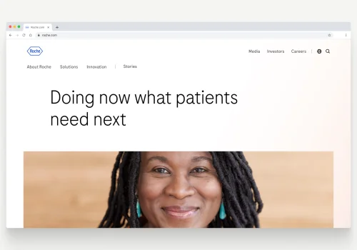 Roche - Doing now what patients need next