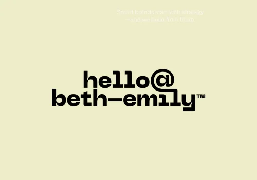 Beth-Emily | Brand Strategy & Design