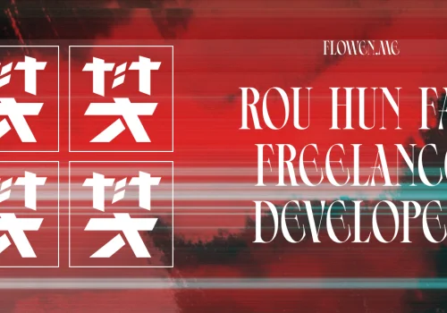 Freelance frontend UI developer and designer, Rou Hun Fan