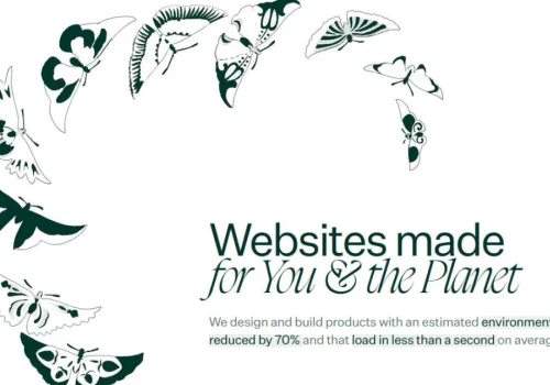 Hey Low, websites made for You & the Planet